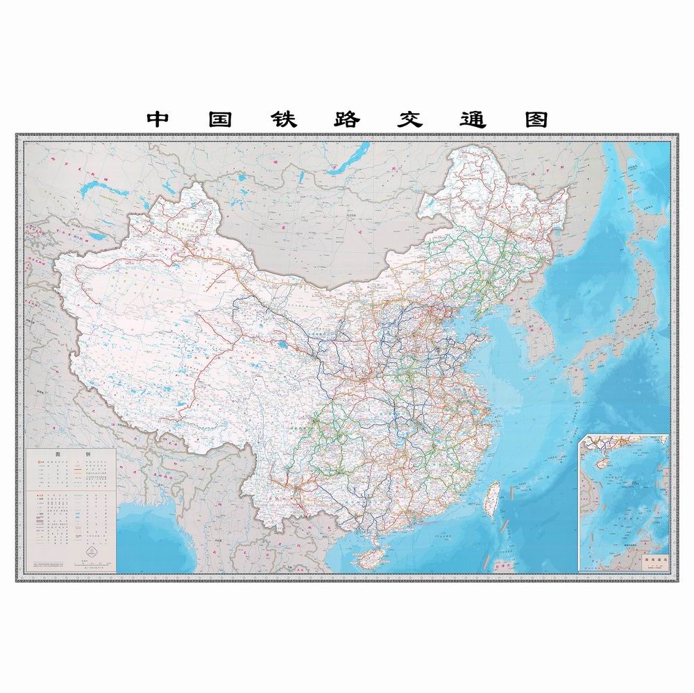 中国铁路交通图